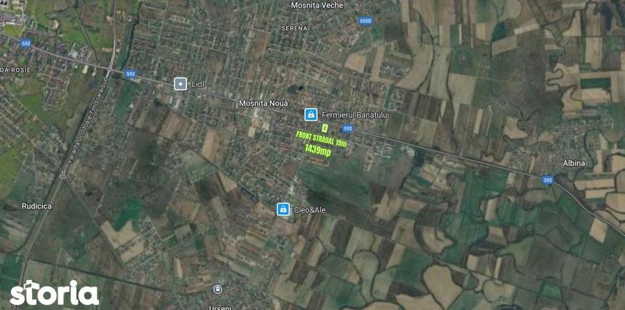 Parcela de vanzare - Strada Principala, Mo?ni?a Noua - 2