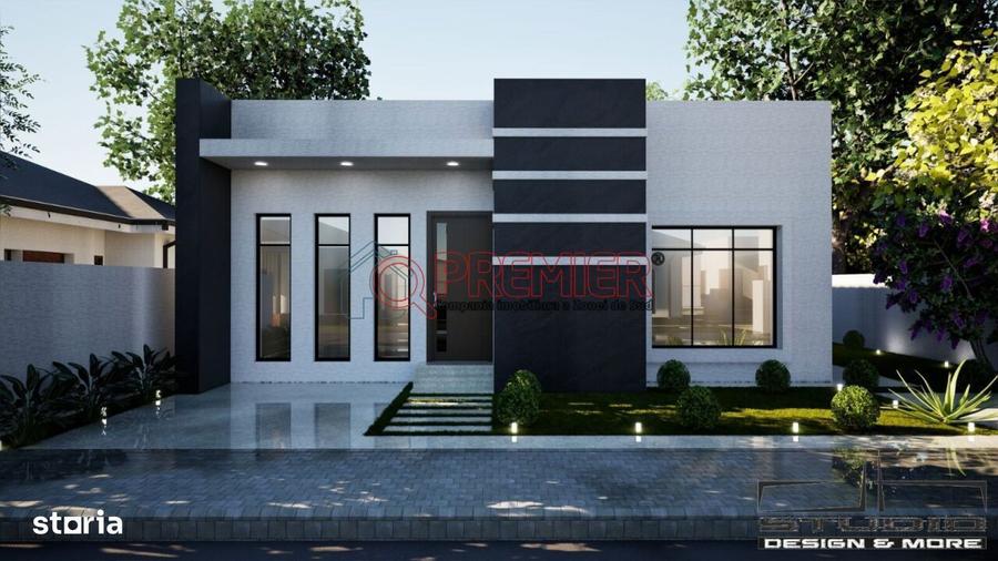 Vila moderna individuala parter - teren 412 mp Berceni - 2