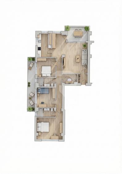 Apartament 4 camere – Pipera - Erou Iancu Nicolae – 175 mp – 2 parcări - 2