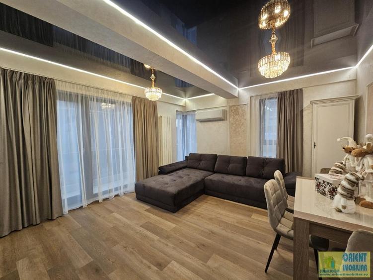 Faleza Nord, decomandat, 2 camere, etaj 1, 70mp, mobilat modern, parcare - 9