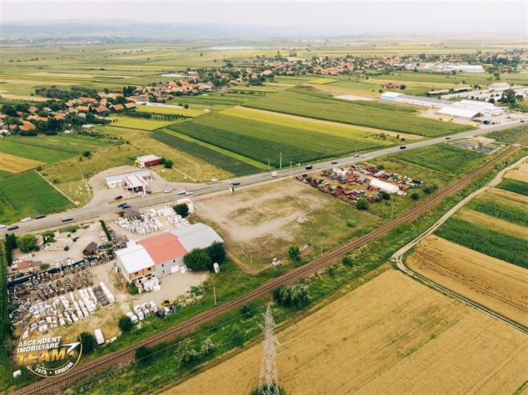 7.000 mp teren industrial premium la DN11, acces TIR, post trafo, Brasov . Sf. G - 30