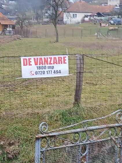 Teren de 1800 mp, în Căinelu de Sus