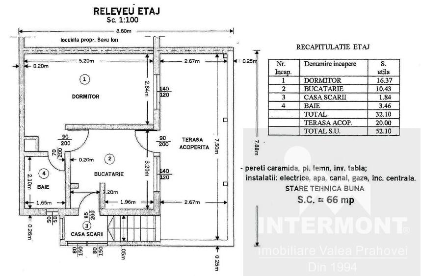 Apartament de vanzare in Bu?teni 4 camere |Pre?: 98.500 - 13