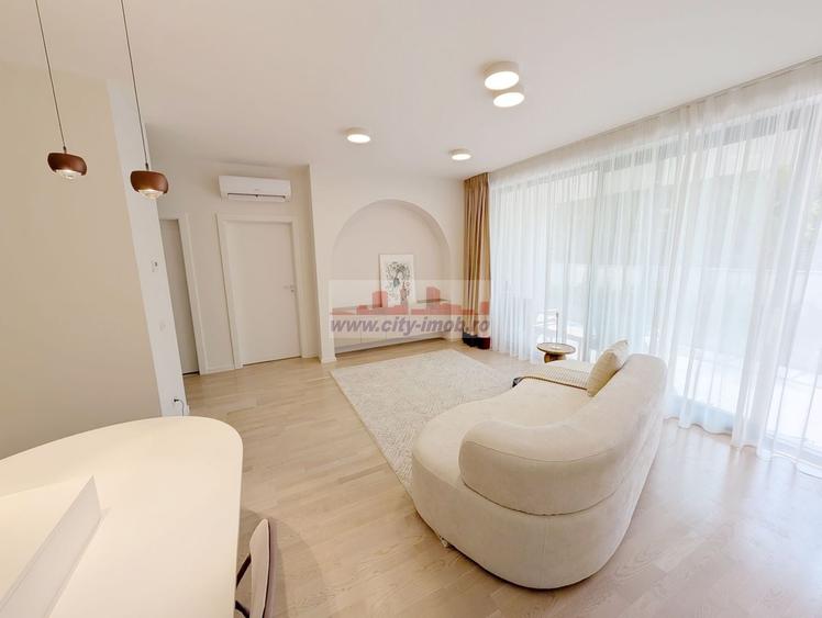 Apartament cu 2 camere decomandat, mobilat în Băneasa