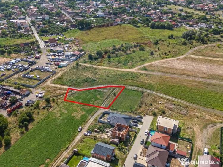 Teren 1237 mp cu PUZ aprobat de vanzare Bujac,Arad - 3