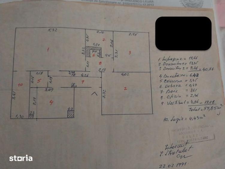 Apartament 3 Camere DECOMANDAT Centru - 1
