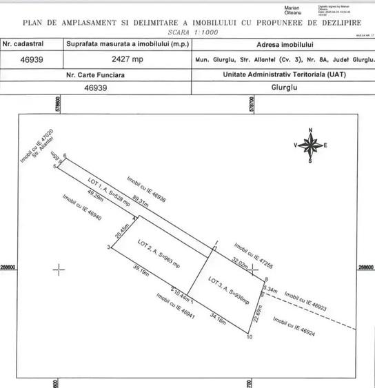 Teren de 963 m? in Giurgiu cu acces la E85! - 3