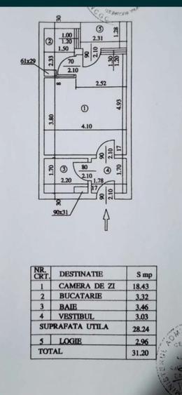 Proprietar, vand garsoniera mobilata/utilata, an ‘65, etaj 5/9, 31 mp, balcon, - 8