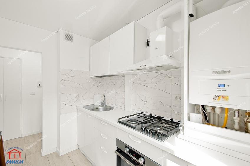 Apartament complet renovat, 2 camere, semidecomandat, etaj 2 din 4, Tiglina 1 - 9