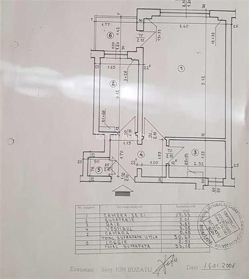 Vanzare garsoniera decomandata Doamna Ghica/Colentina