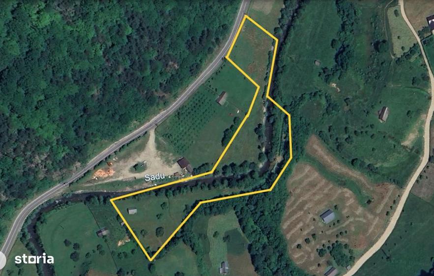 Teren intravilan pentru investitii in turism montan - Rau Sadului, Sib - 7
