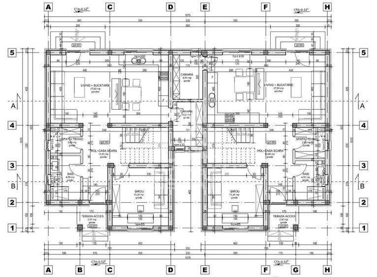 Duplex cu 5 camere, P+E, In Giarmata Vii - 16