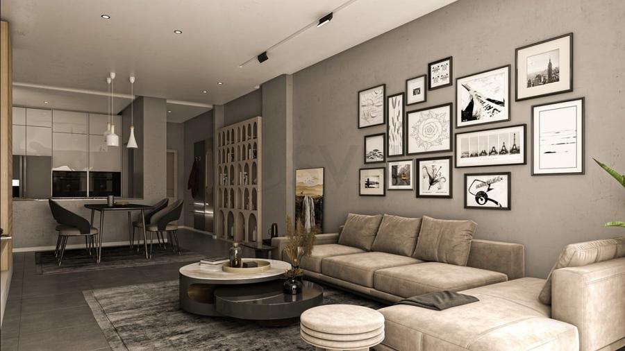 REA1026551 Apartament modern 2 camere cu gradina proprie I Zona Aviatiei - 2