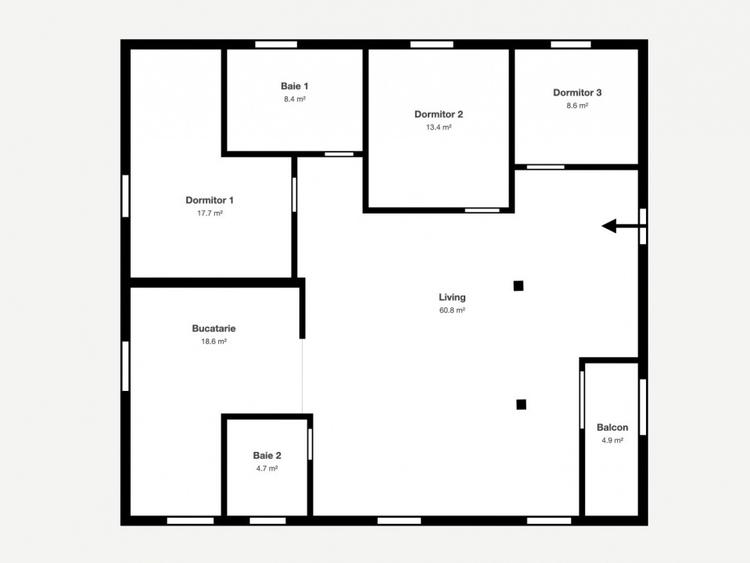 Apartament 4 Camere - Zona Complexul Studentesc - 0% COMISION - 19