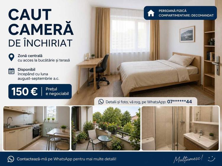 Caut camera de inchiriat - 1