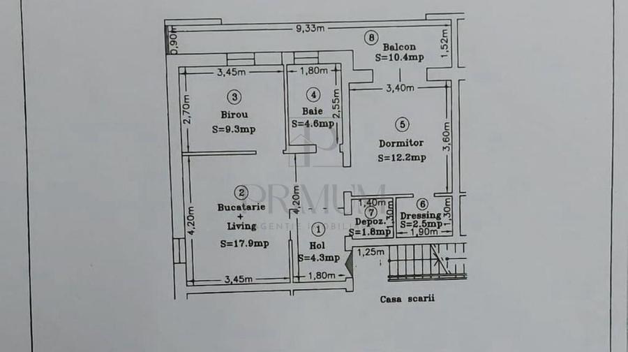 GIROC - 3 CAM - LOC PARCARE - INCALZIRE PARDOASEALA - UTILAT/MOBILAT MODERN - 10