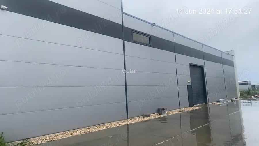 600mp Hala spatiu de depozitare productie + rafturi. Centura Bucuresti - direct proprietar