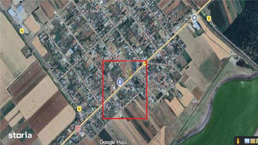 Excelent Pret 10E mp, Teren 4400mp Lacu Sarat , - 1