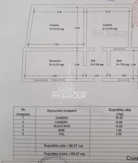 Apartament la curte comuna | cota teren 180mp | zona strazii Traian - 9