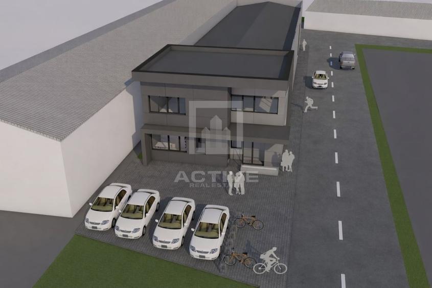 Spațiu industrial, de 480 mp, în Someșeni