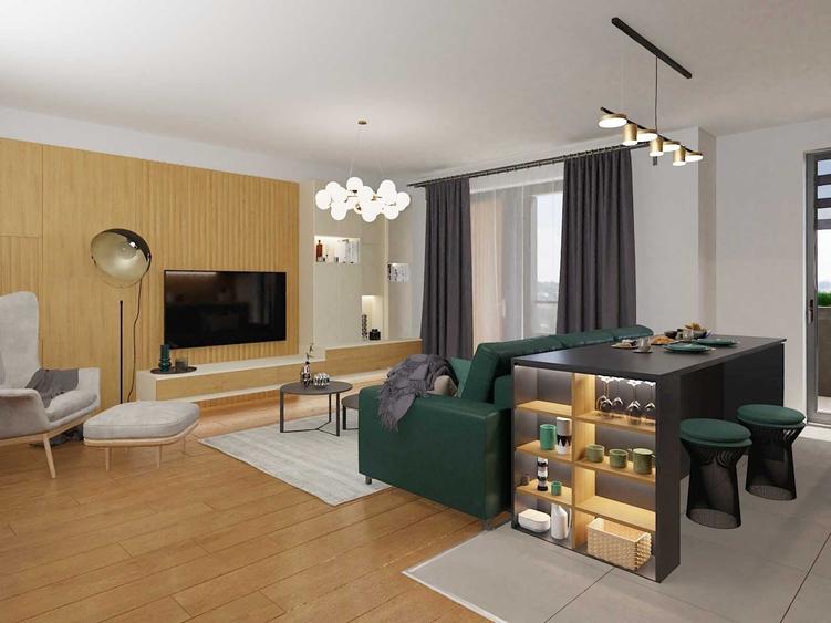Apartament cu 3 camere decomandat în Central
