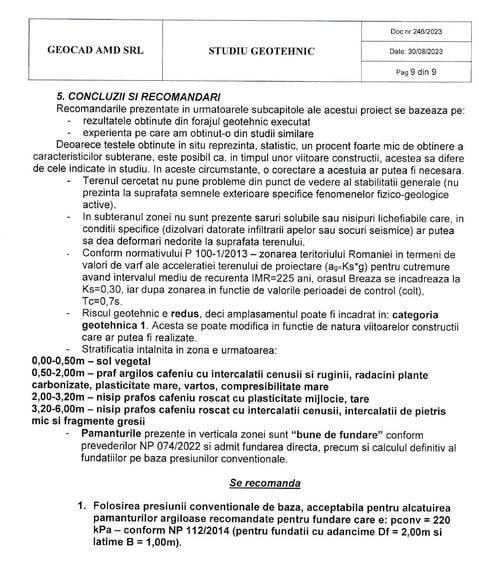 Teren de 3476 mp, în Exterior Vest