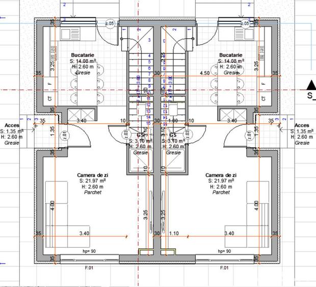 Casă cu 2 camere cu Teren 250 Mp în Giarmata