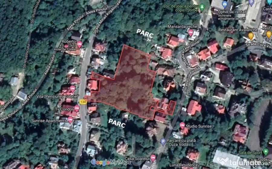 Teren de 6550 mp, în Central