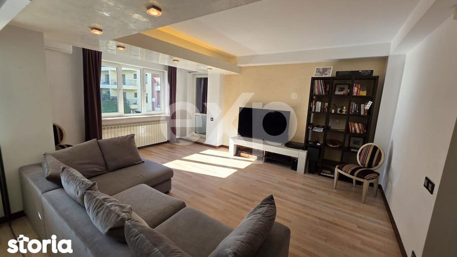 Apartament cu 3 camere, mobilat în Herăstrău