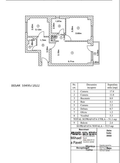 INCHIRIERE APARTAMENT 2 CAMERE B-DUL BASARABIA - 11