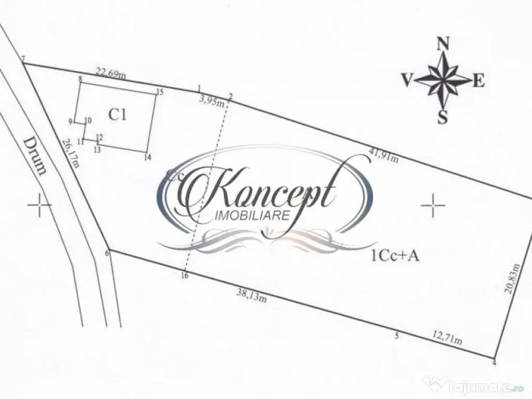 Teren pentru casa sau duplex in sat Gheorgheni - 3