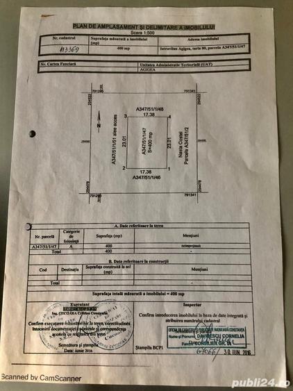 vand 2 loturi de 400 mp fiecare , zona golfu pescarilor steaua de mare - 2