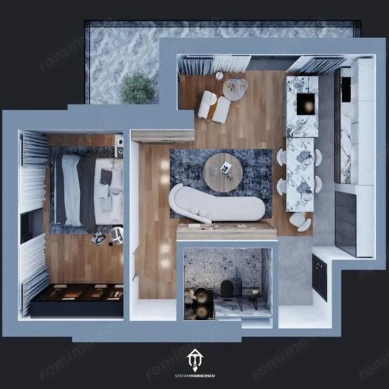 DIRECT DE LA DEZVOLTATOR | Apartament cu 2 camere | 0% Comision - 16