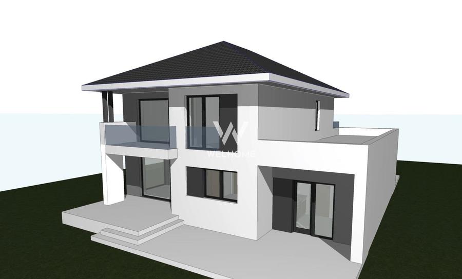 Casa 4 camere, 3 bai,  garaj, teren 550 mp - 2