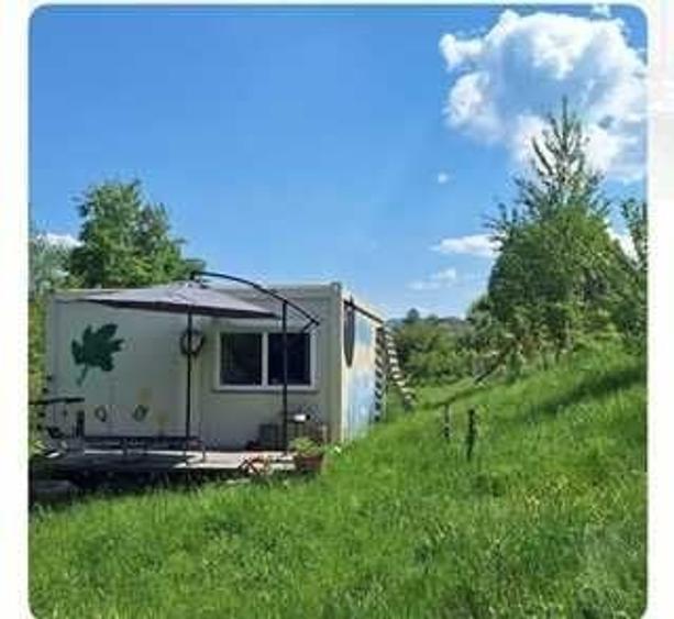 Teren intravilan 907 mp Cisnadioara, Str. Arinilor + Container Algeco locuibil si fantana proprie - 3