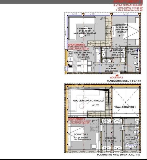 Apartamente noi cu 3 camere, scara interioara, Complexul Studentesc - 5
