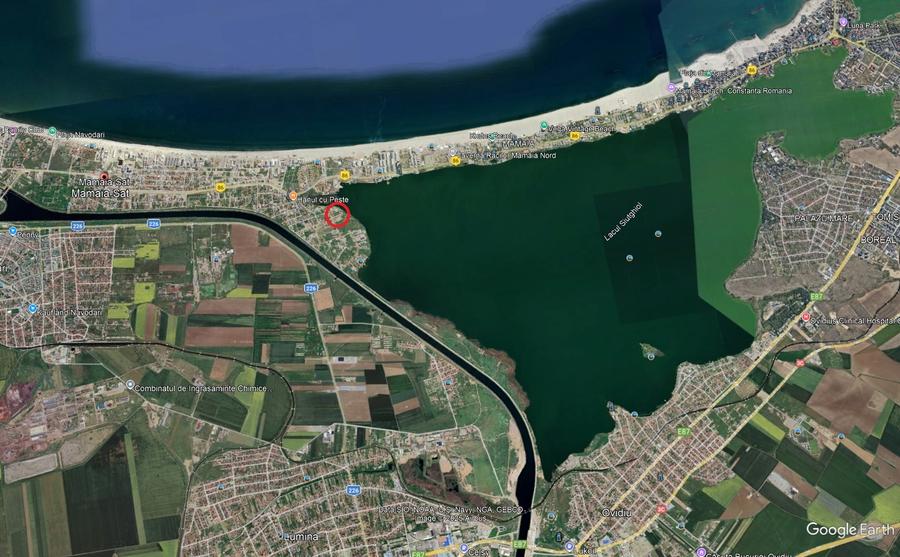 Teren de vanzare in Mamaia Sat malul lacului Siutghiol - 1