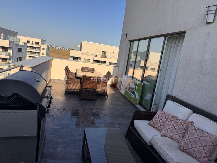 Penthouse mobilat si utilat in Pipera de vânzare