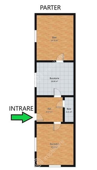 Casa cu 2 camere si gradina 600 mp in Sibiu zona Turnisor - 4