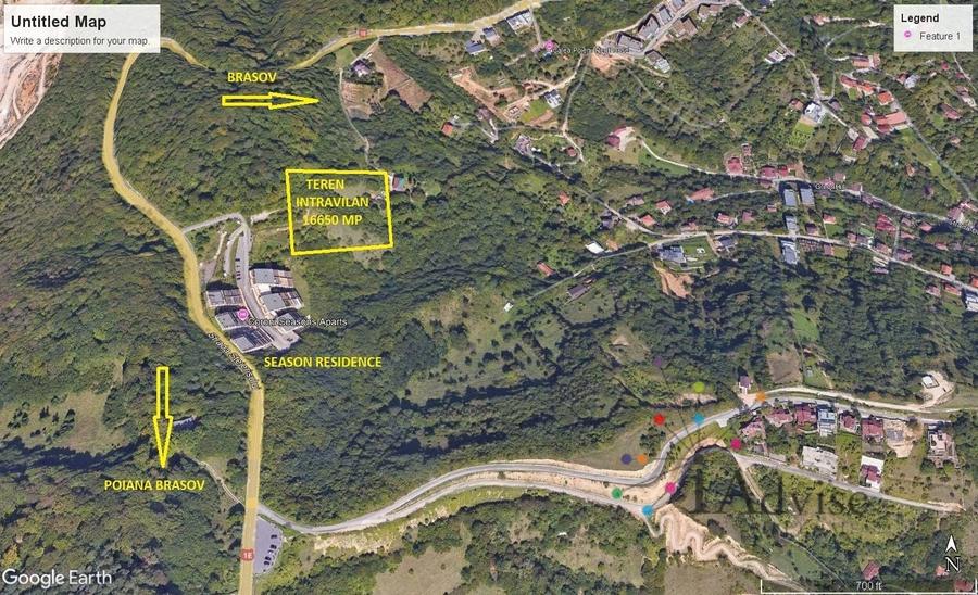 Teren Construcții intravilan de 16650 mp, în Drumul Poienii
