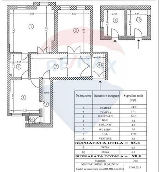 Apartament generos cu 2 camere  I str Carol Davila - Cotroceni - 19