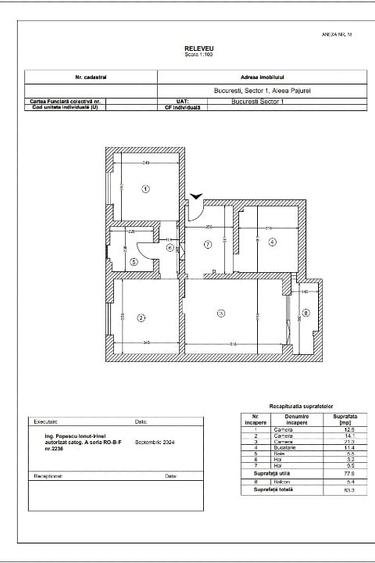 Proprietar, ap 3 camere in Pajura, vila (2/2) - 2