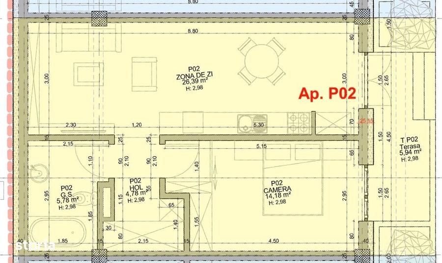 Apartament cu dubla utilizare locuin?a/spa?iu comercial - 1