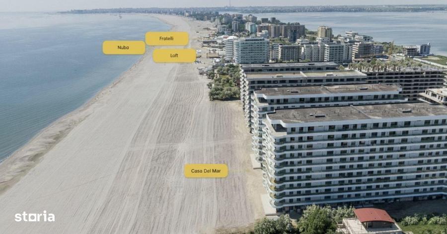 Prima linie pe plaja cu pisicina si parcare privata | Complex Casa del - 1