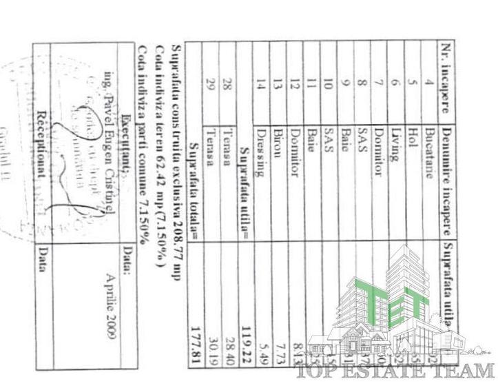Apartament 4 camere, 2 balcoane Sisesti - 12