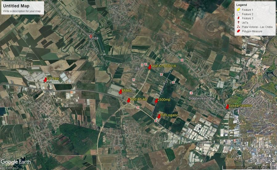 INCHIRIEZ 2500mp teren cu utilitati, imprejmuit, amenajat, parcare TIR-container - 3