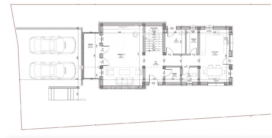 Casa individuala, 4 camere, 925mp teren, toate utilitatile, Cisnadie - 3
