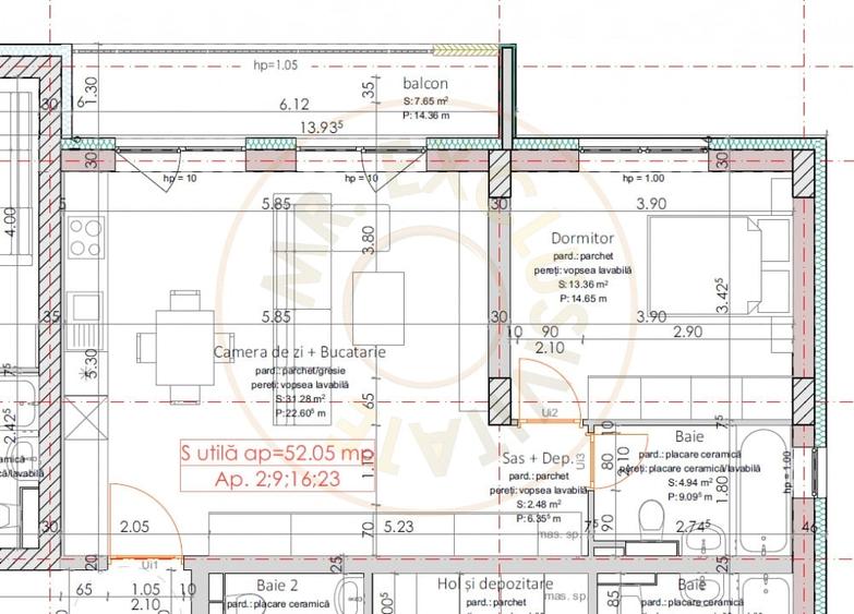 De vânzare apartament 2 camere Smarald City Satu Mare - 2