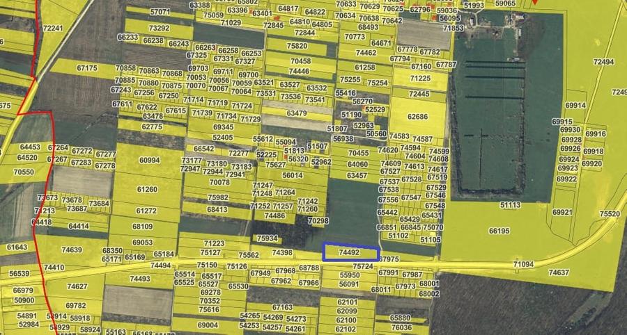 Oportunitate, 9196 mp, 30 euro/mp, 187,78 m deschidere la inelul metropolitan - 2