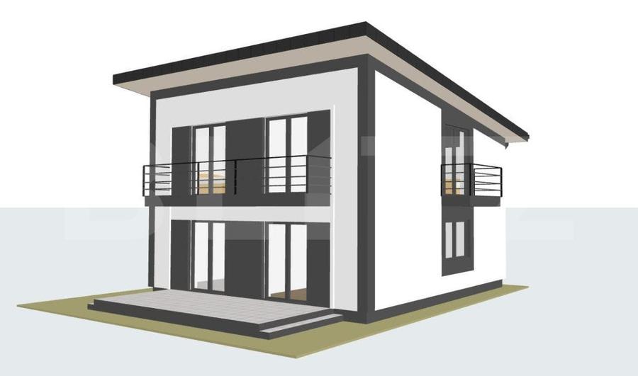 Casa de vanzare 4 camere, 109 mp, 450 mp teren,Valea Lupului - 11